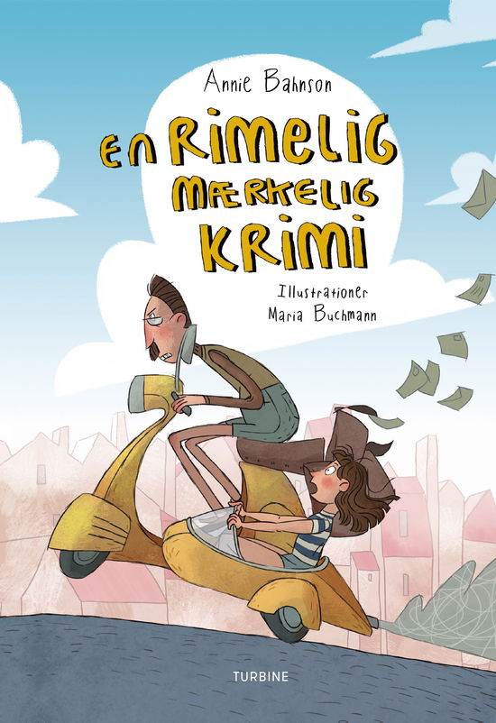 Cover for Annie Bahnson · En rimelig mærkelig krimi (Hardcover bog) [1. udgave] (2019)