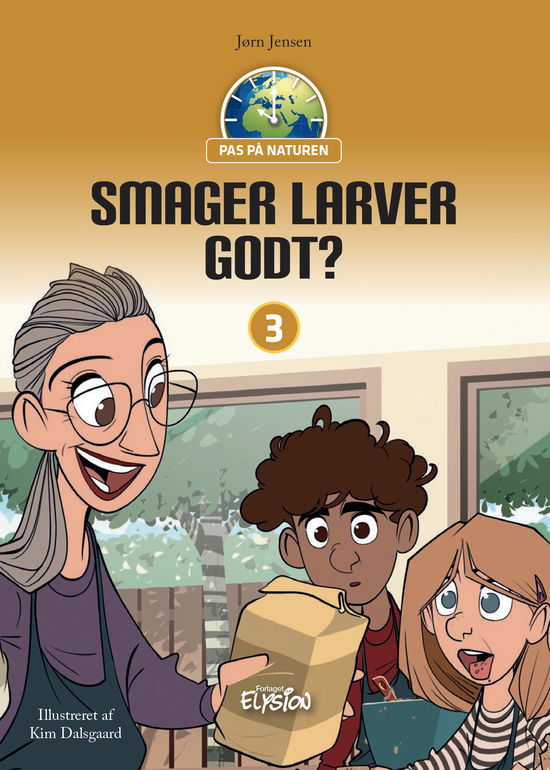 Cover for Jørn Jensen · Pas på naturen: Smager larver godt? (Hardcover Book) [1. Painos] (2020)