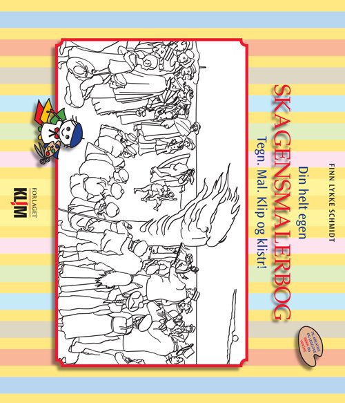 Cover for Finn Lykke Schmidt · Din helt egen...: Din helt egen Skagensmalerbog (Sewn Spine Book) [1. Painos] (2012)