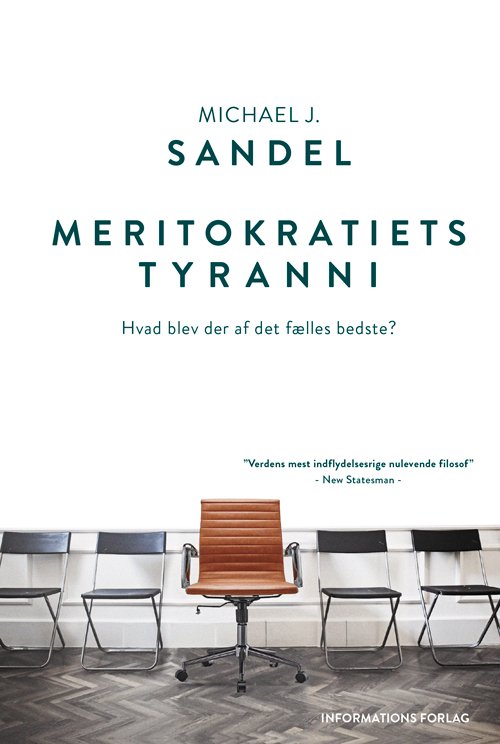 Cover for Michael J. Sandel · Meritokratiets tyranni (Sewn Spine Book) [1st edition] (2021)
