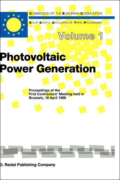 G Willeke · Photovoltaic Power Generation - Solar Energy and Development (Hardcover Book) [1987 edition] (1987)