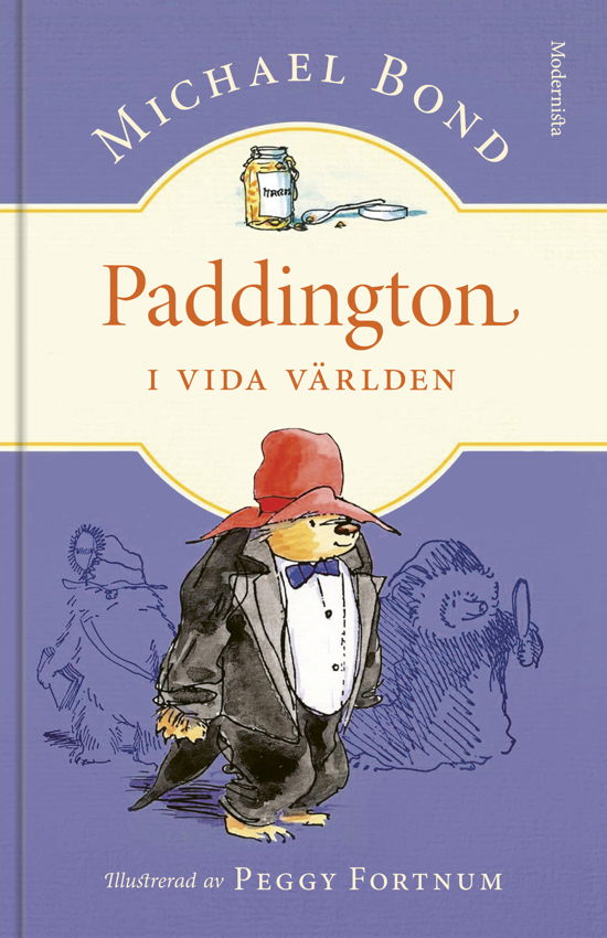 Cover for Michael Bond · Paddington i vida världen (Landkarten) (2024)