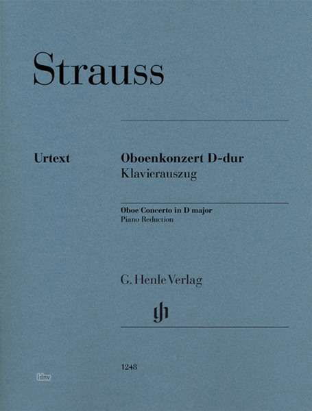 Cover for Strauss · Oboenkonzert D-dur (Buch)