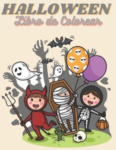 Cover for Trendy Art · Halloween Libro de Colorear (Paperback Book) (2020)