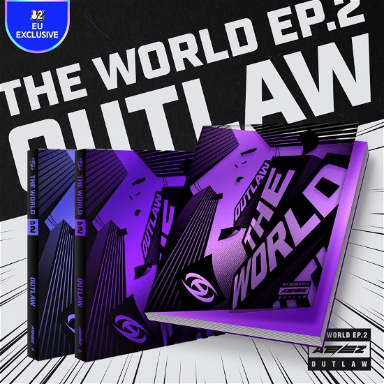 Cover for Ateez · The World EP.2 : Outlaw (CD + Merch) [EU Exclusive Bundle edition] (2023)