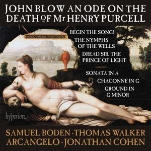 Blow / An Ode On The Death Of Mr Henry - Boden / Walker / Arcangelo / Cohen - Muziek - HYPERION - 0034571281490 - 29 september 2017