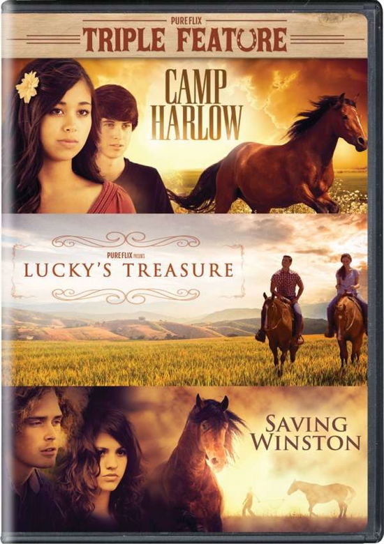 Cover for Camp Harlow / Lucky's Treasure / Saving Winston (DVD) (2017)
