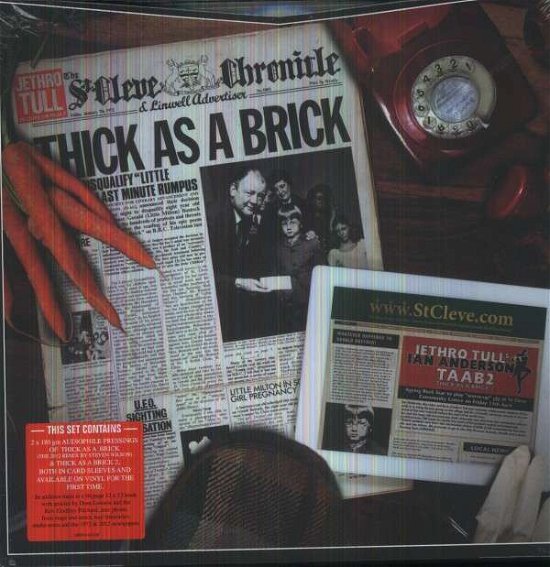 Thick As a Brick / Thick As a Brick 2 - Jethro Tull - Muziek - PARLOPHONE - 0603497912490 - 6 november 2012
