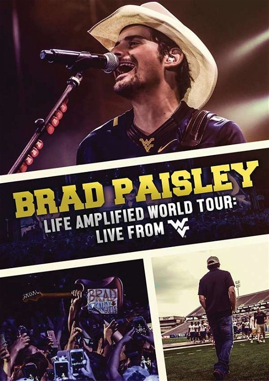 Cover for Brad Paisley · Life Amplified World Tour: Live from Wvu (DVD) (2017)