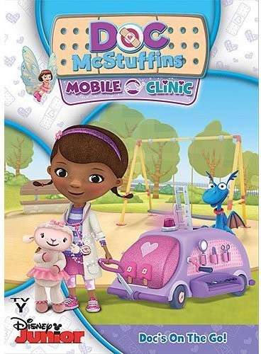 Cover for Doc Mcstuffins: Mobile Clinic (DVD) (2014)