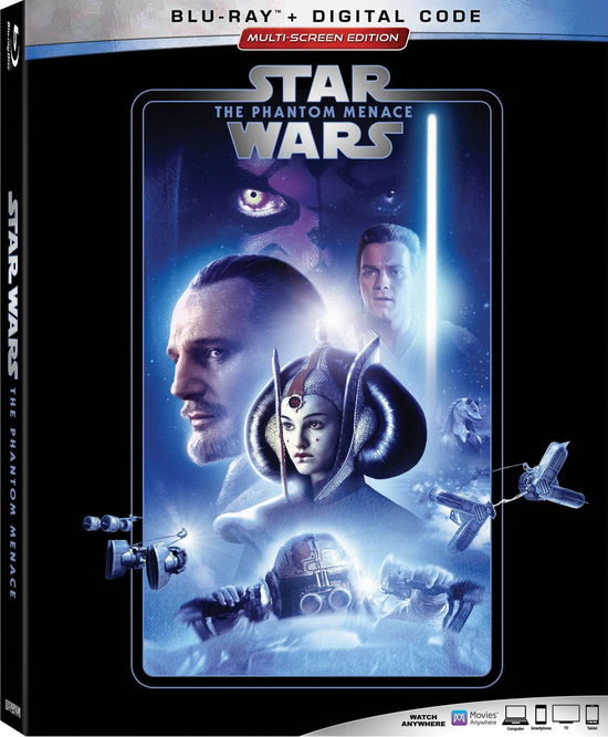 Cover for Star Wars: the Phantom Menace (Blu-ray) (2019)