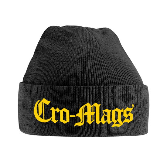 Yellow Logo - Cro-mags - Marchandise - PHM PUNK - 0803341547490 - 30 avril 2021