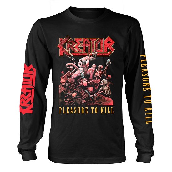 Cover for Kreator · Pleasure to Kill (Shirt) [size XL] [Black (Fotl) edition] (2018)
