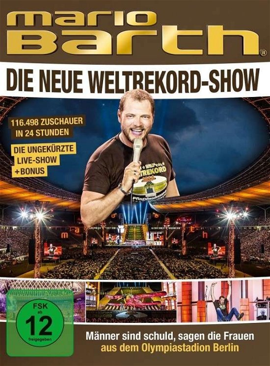 Cover for Mario Barth · Weltrekord-show: Männer Sind Schuld,sagen Die fra (DVD) (2014)