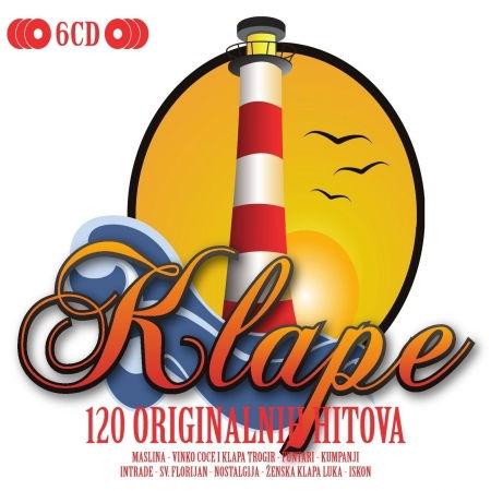 Cover for Various Artists · 120 Originalnih Hitov - Klape (CD) (2012)