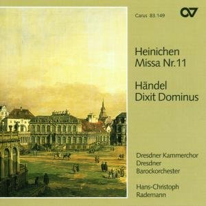 Missa No.11/Dixit Dominus - Heinichen / Handel - Musik - CARUS - 4009350831490 - 15. April 2002