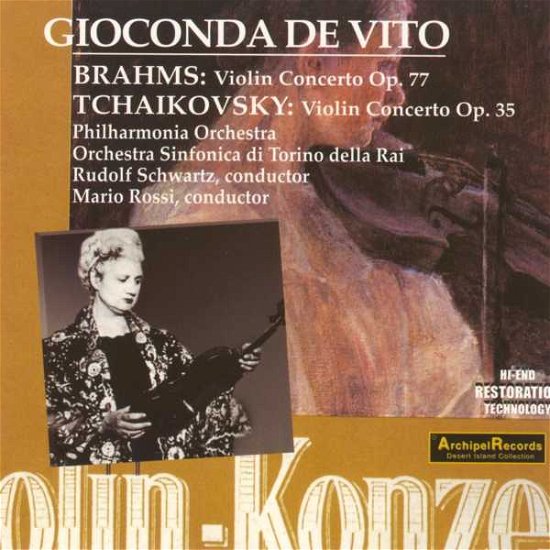 Vln Konzert Tschaikowsy - Brahms / De Vito - Musik - ACP - 4035122402490 - 2012