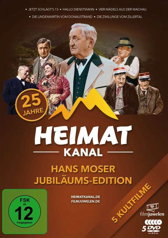 Cover for Hans Moser · Hans Moser Jubiläums-edition (25 Jahre Heimatkana (DVD) (2021)