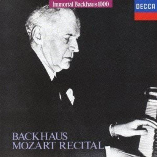Cover for Wilhelm Bachhaus · Mozart: Recital (CD) [Limited edition] (2015)