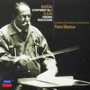 Cover for Pierre Monteux · Dvorak: Symphony No.7. / Elgar: Enig (CD) [Japan Import edition] (2005)