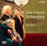 Cover for Yuri Temirkanov · Gala Concert St.Petersburg (DVD) (2009)