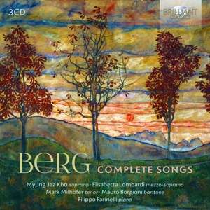 Complete Songs - Berg / Lombardi / Kho - Musiikki - BRILLIANT CLASSICS - 5028421955490 - perjantai 3. tammikuuta 2020