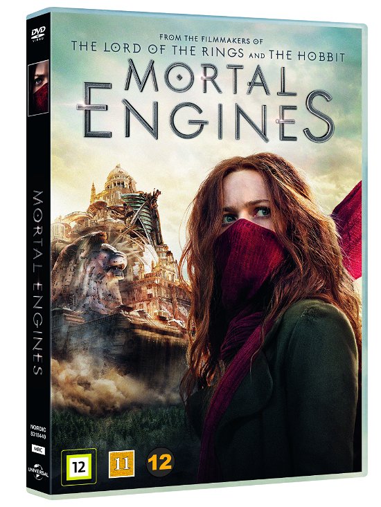 Cover for Mortal Engines (DVD) (2019)