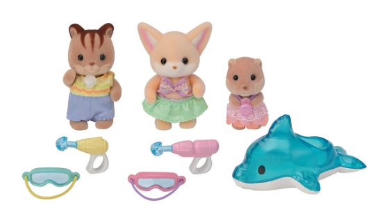 Cover for Sylvanian Families · Kindergarten Friends - Wading Pool Trio (5749) (Toys)