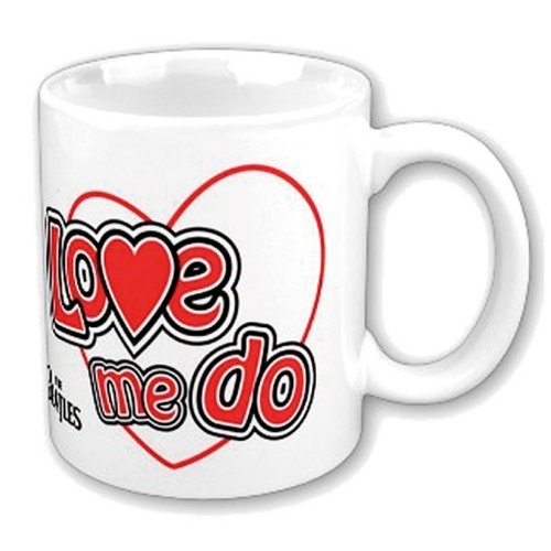 The Beatles Boxed Standard Mug: Love Me Do (Women's) - The Beatles - Produtos - Apple Corps - Accessories - 5055295323490 - 1 de abril de 2013