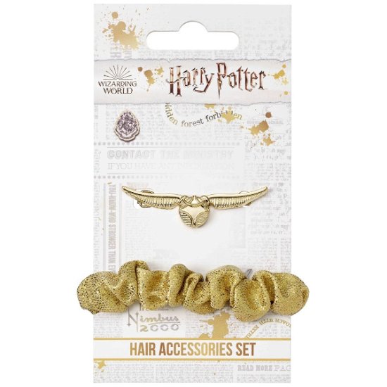 Golden Snitch Hair Accessory Set - Harry Potter - Merchandise -  - 5055583442490 - 