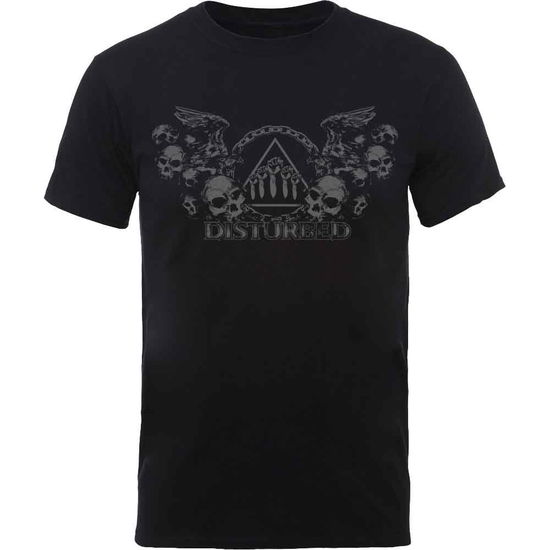 Disturbed Unisex T-Shirt: Beware The Vultures - Disturbed - Fanituote - Merch Traffic - 5056170623490 - 