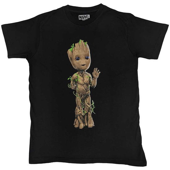 Cover for Marvel Comics · Marvel Comics Unisex T-Shirt: Guardians of the Galaxy Groot Wave (T-shirt) [size S]