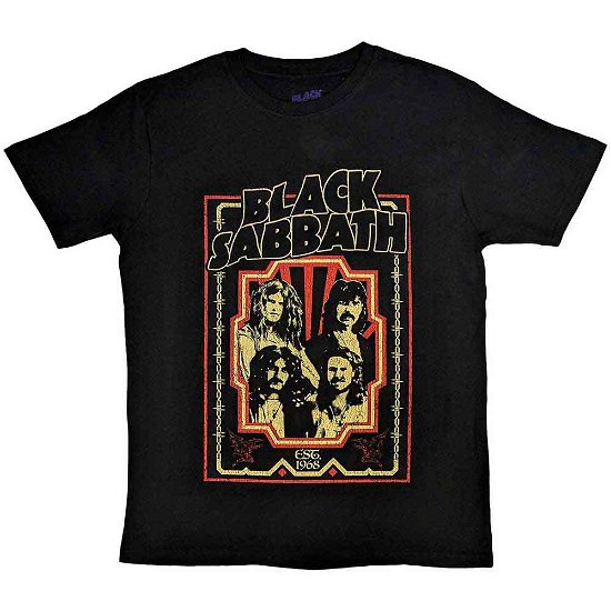 Black Sabbath Unisex T-Shirt: Est 1968 - Black Sabbath - Produtos -  - 5056737204490 - 