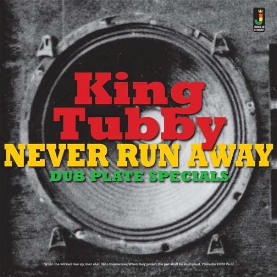 Cover for King Tubby · Never Run Away / Dub Plate Specials (LP) (2018)
