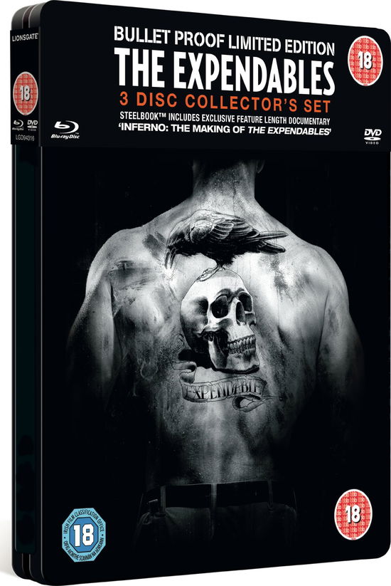 Cover for Sylvester Stallone · The Expendables Limited Edition Steelbook DVD + (Blu-Ray) (2010)