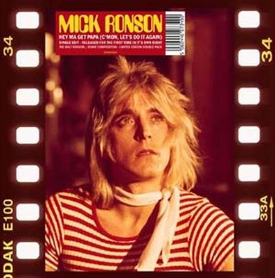 Cover for Mick Ronson · Hey Ma Get Papa (c'mon  Let's Do It Again ) (LP) (2022)