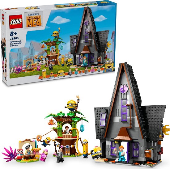 Cattivissimo Me 4: Lego 75583 · I Minions E La Villa Della Famiglia Di Gru (MERCH)