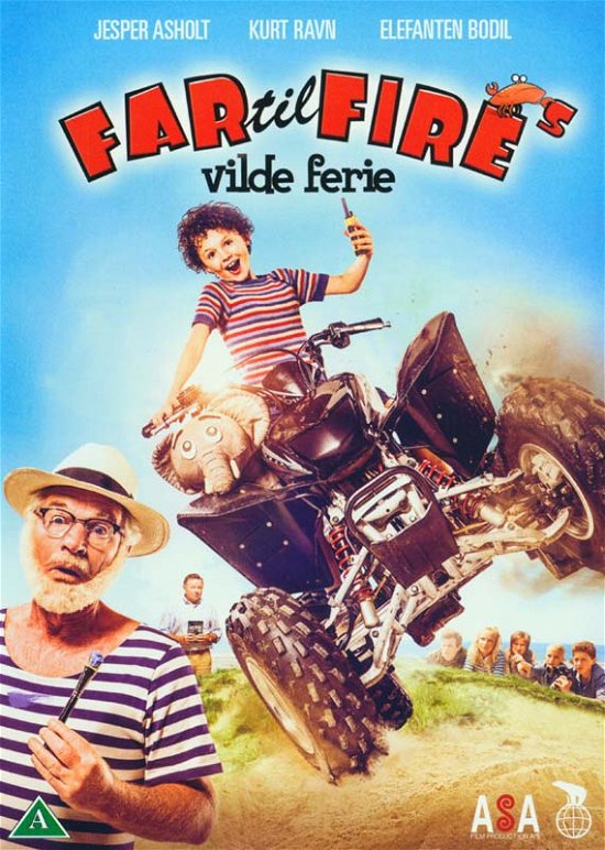 Far til Fires Vilde Ferie - Jesper Asholt / Kurt Ravn - Movies -  - 5708758706490 - February 11, 2016