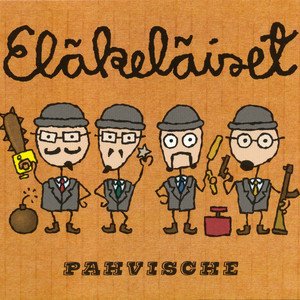 Cover for Eläkeläiset · Pahvische (Orange Vinyl) (LP) (2022)