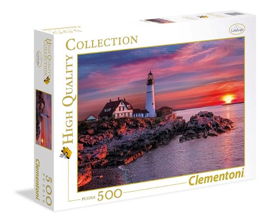 Cover for Clementoni · Puslespil HQC Portland, 500 brikker (Jigsaw Puzzle) (2023)