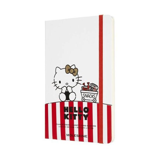 Cover for Moleskine · Moleskine Limited Edition Hello Kitty Large Plain Notebook: White (Paperback Book) (2021)