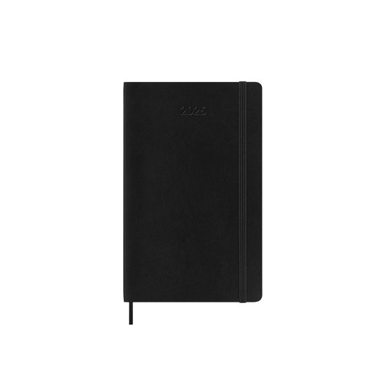 Cover for Moleskine · Moleskine 2025 12-Month Monthly Large Softcover Notebook: Black (Paperback Book) (2024)