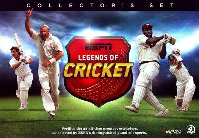 Espn:Legends Of Cricket Collector's Set - Sports - Film - BEYOND - 9318500065490 - 13. november 2015