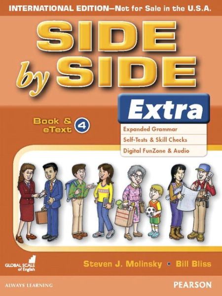 Cover for Bill Bliss · Side by Side Extra 4 Student's Book &amp; eBook (International) (Paperback Book) (2015)