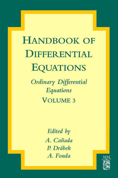 Cover for A. Canada · Handbook of Differential Equations: Ordinary Differential Equations - Handbook of Differential Equations: Ordinary Differential Equations (Hardcover Book) (2006)