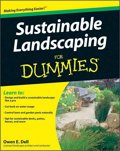 Cover for Owen E. Dell · Sustainable Landscaping For Dummies (Paperback Book) (2009)