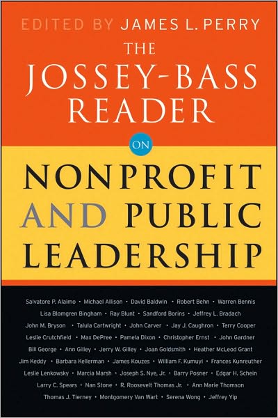 Cover for Jossey-Bass Publishers · The Jossey-Bass Reader on Nonprofit and Public Leadership (Paperback Book) (2010)