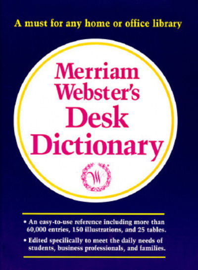 Cover for Merriam-webster · Merriam-webster's Desk Dictionary (Hardcover Book) (1995)