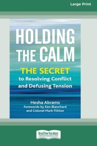 Cover for Hesha Abrams · Holding the Calm (Book) (2022)