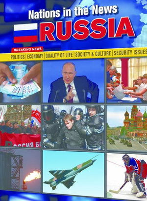 Cover for Jennifer L Rowan · Russia - Nations in the News (Hardcover Book) (2019)